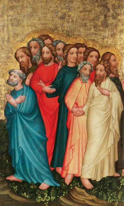 Farewell of the Apostles by Österreichischer oder böhmischer Maler