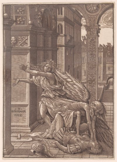 Lovers Surprised by Death by the Elder Hans Burgkmair
