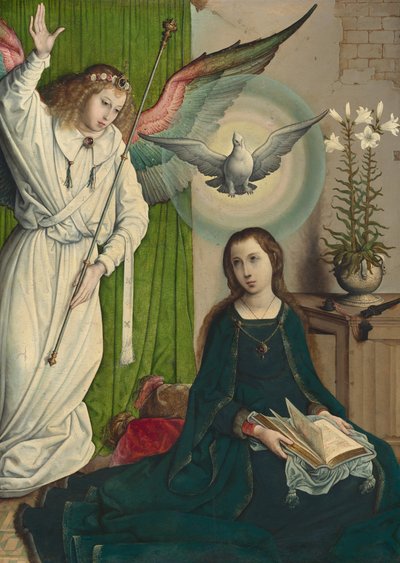 The Annunciation by the Elder Juan de Flandes