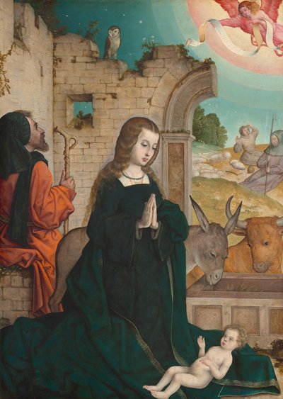 The Nativity by the Elder Juan de Flandes