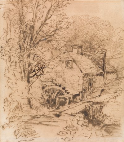 Mill near Newbury by unknown artist
formerly John Constable