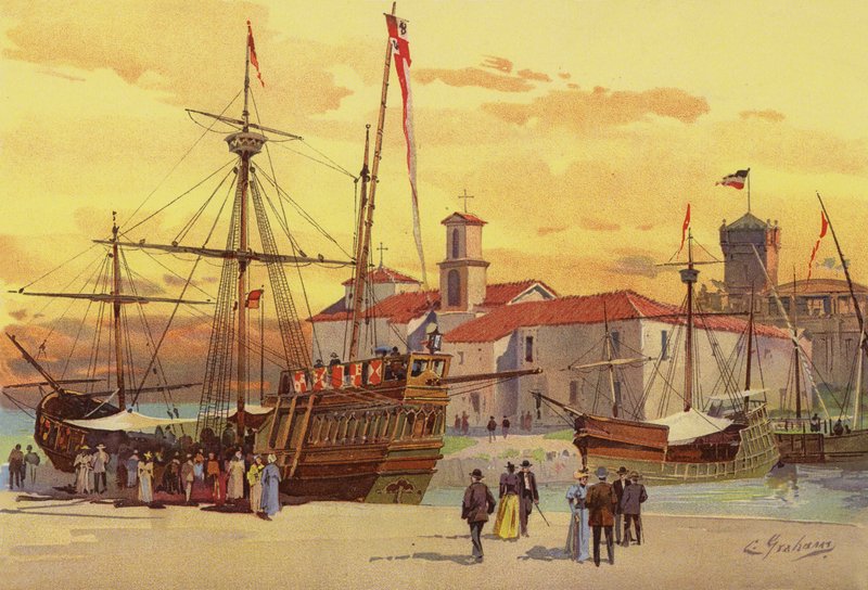 The Caravels and La Rabida by American School