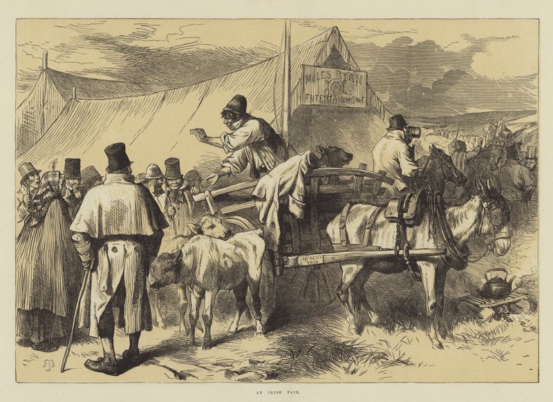An Irish Fair by English School