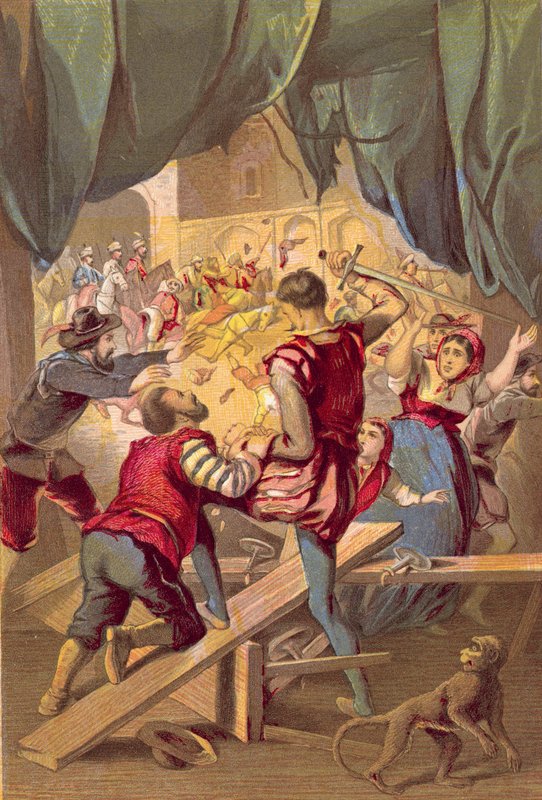 Don Quixote by English School