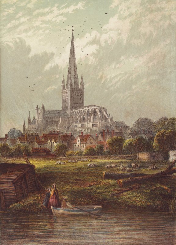 Norwich Cathedral by English School