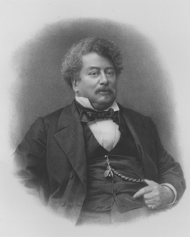 Alexandre Dumas by French School