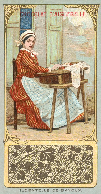 Bayeux lace by French School