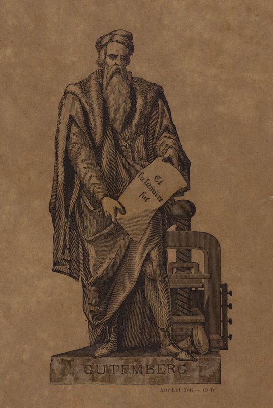 Gutenberg by French School