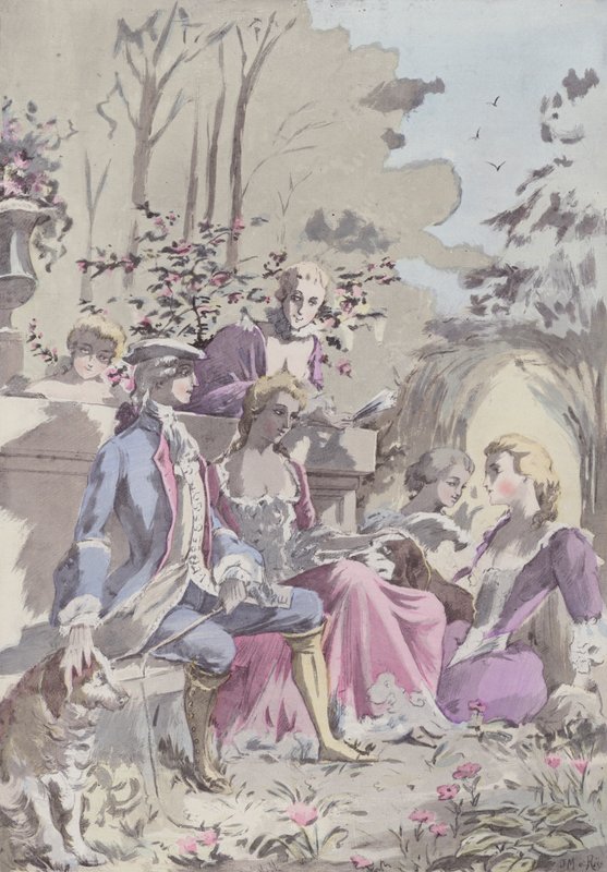 The Deer Park by French School