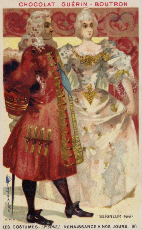 Lord and Lady, 1667 by French School