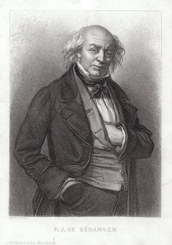 P J De Beranger by A. Masson