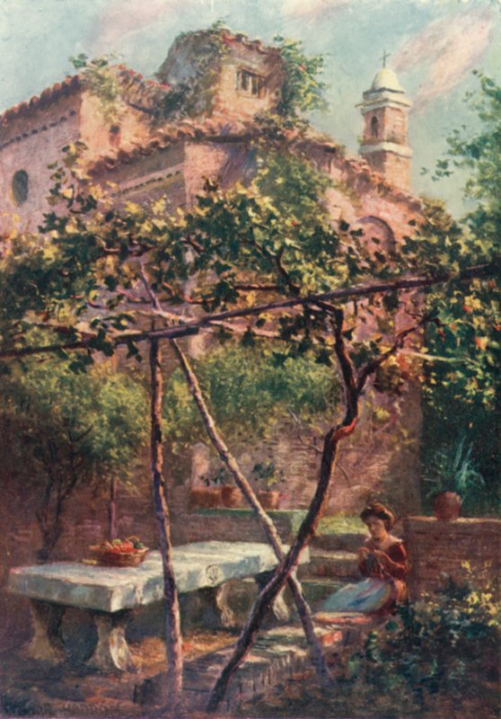 Garden at Murano by A. Trevor Haddon