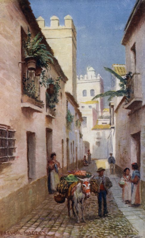 Seville, A Street by A. Trevor Haddon