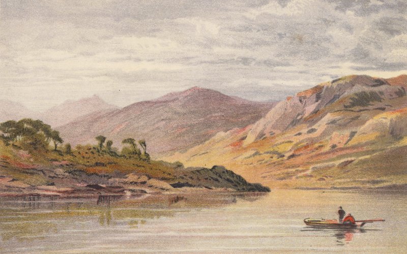 On Loch Lomond by Aaron Edwin Penley