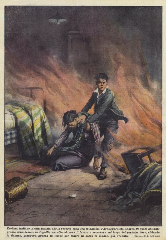 Italian Heroism by Achille Beltrame