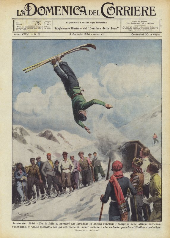 Acrobatics? 1934 by Achille Beltrame