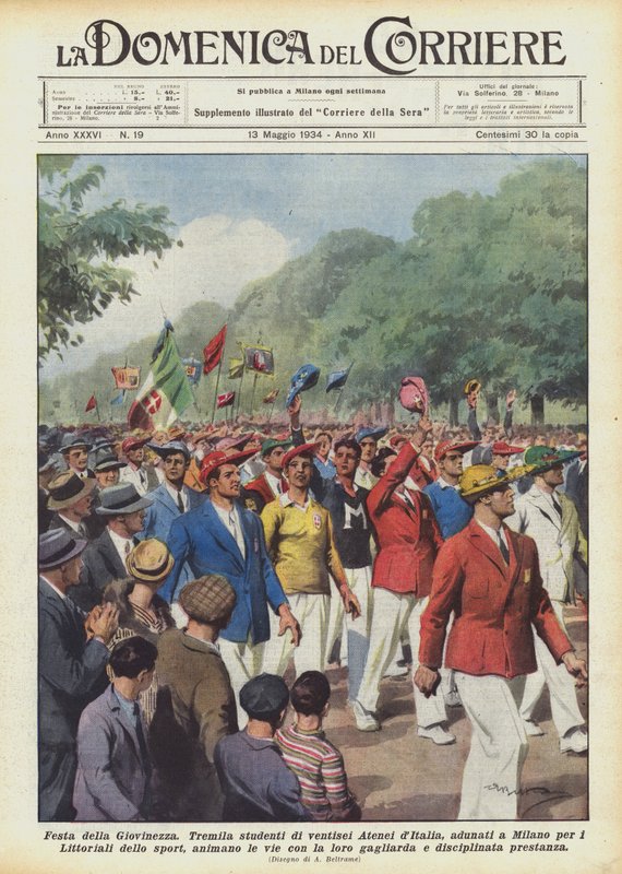 Youth Festival by Achille Beltrame