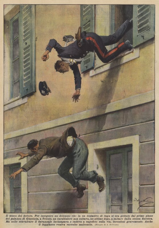 The Sense of Duty by Achille Beltrame
