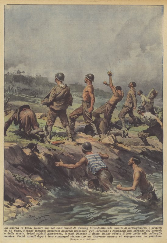 The war in China by Achille Beltrame