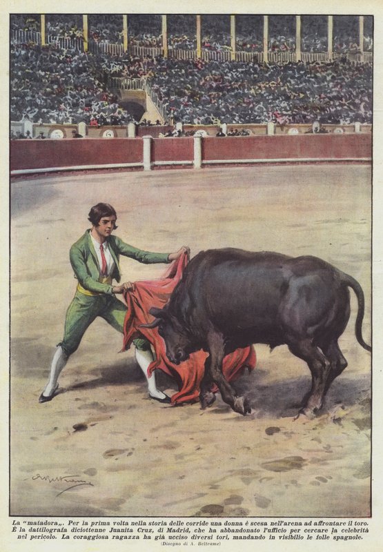 The Matadora by Achille Beltrame