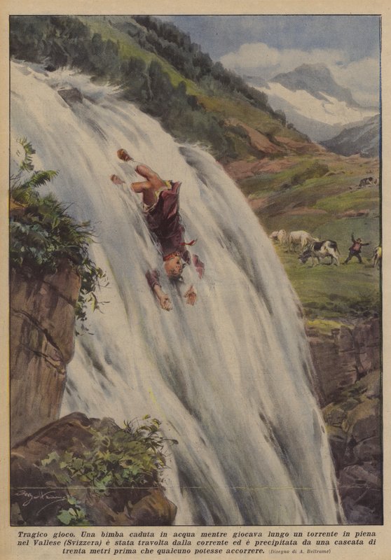 Tragic Game by Achille Beltrame