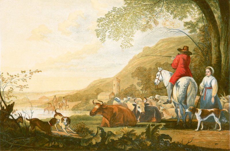 Landscape - Evening by Aelbert Cuyp