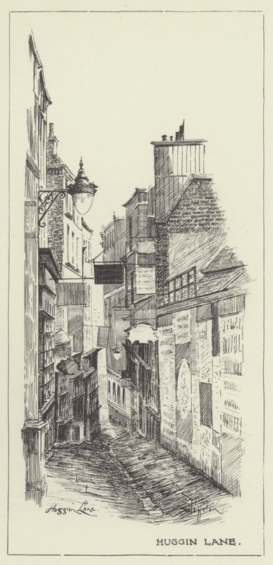 Huggin Lane by Alan Stapleton