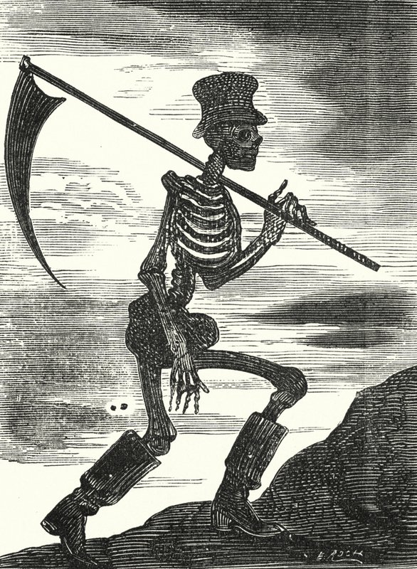 Death by Albert Robida