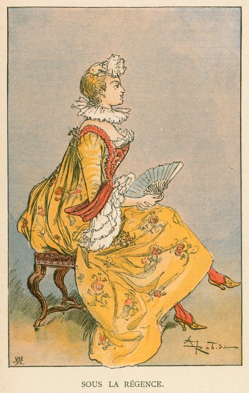 Sous la Regence by Albert Robida