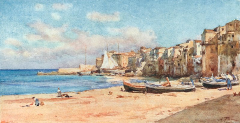 Port of Cefalu by Alberto Pisa