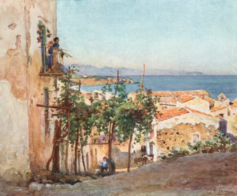 Street in Cefalu by Alberto Pisa
