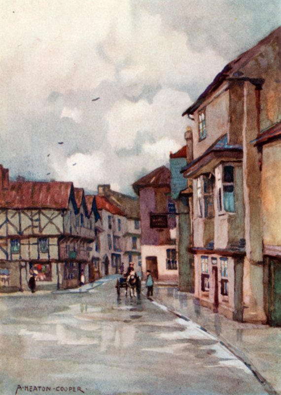 Axbridge by Alfred Heaton Cooper