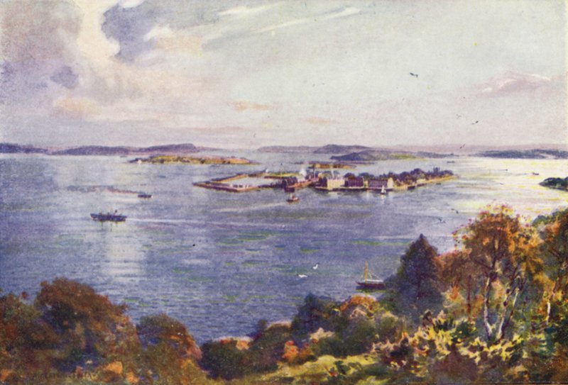 Cork Harbour by Alfred Heaton Cooper
