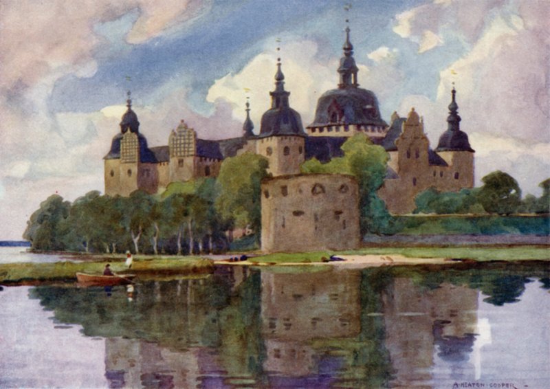 Kalmar Castle by Alfred Heaton Cooper