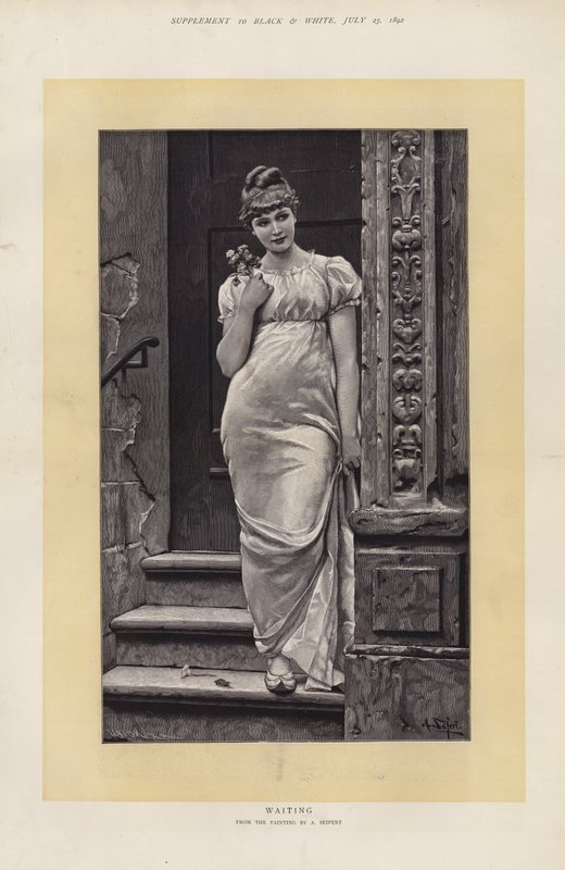 Waiting by Alfred Seifert