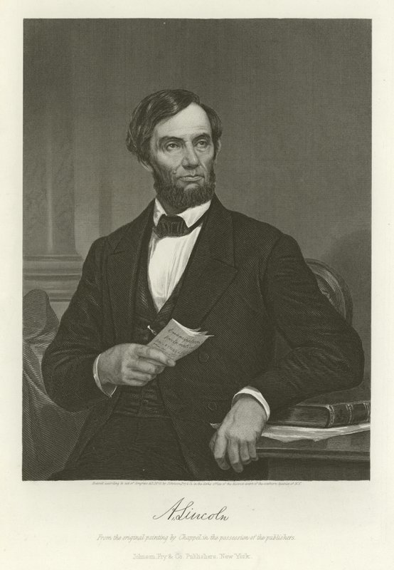 Abraham Lincoln by Alonzo Chappel