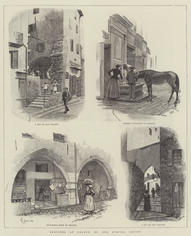 Sketches at Grasse by Amedee Forestier