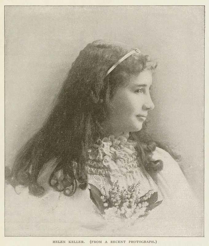 Helen Keller by American Photographer