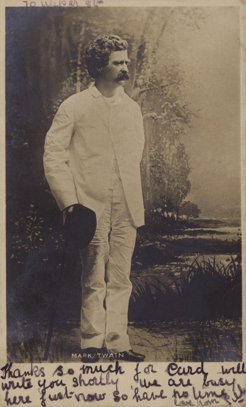 Mark Twain by American Photographer