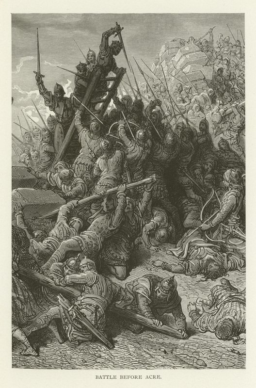 Battle Before Acre by American School