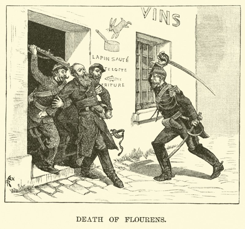 Death of Flourens by American School
