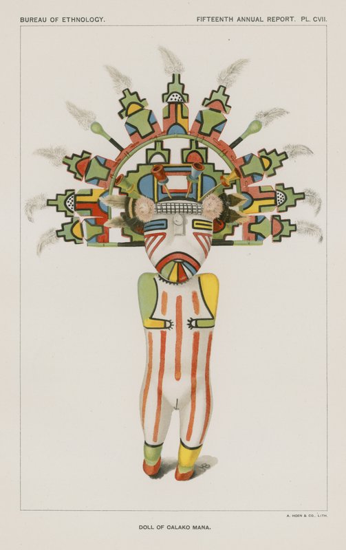 Doll of Calako Mana by American School