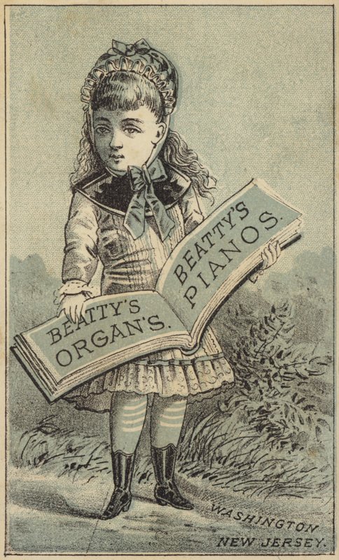 Girl Holding Book by American School