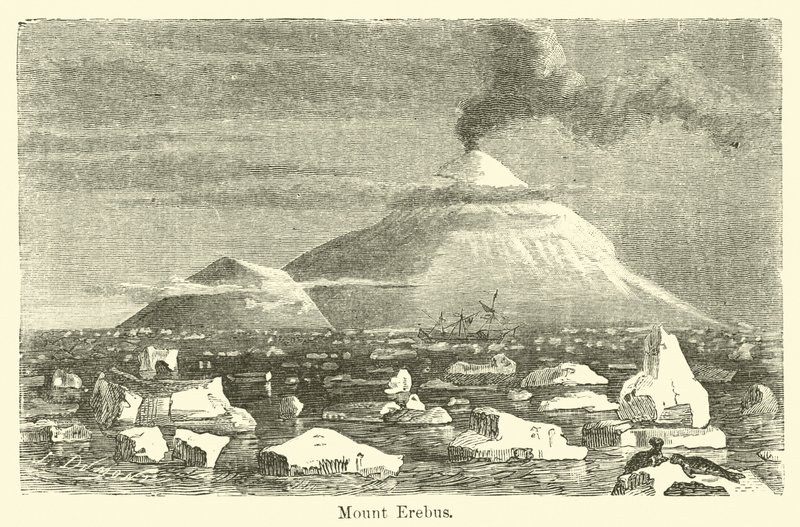 Mount Erebus by American School
