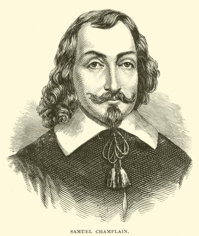 Samuel Champlain by American School
