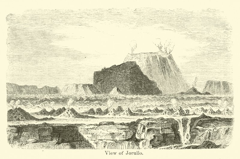 View of Jorullo by American School