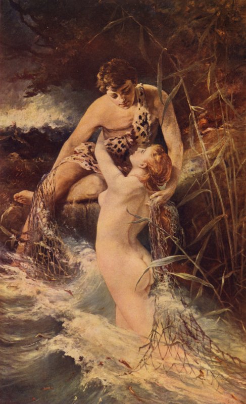 Water nymph by American School