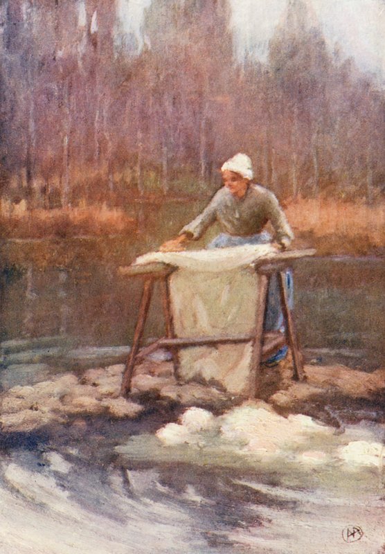 Au Lavoir by Amy B. Atkinson