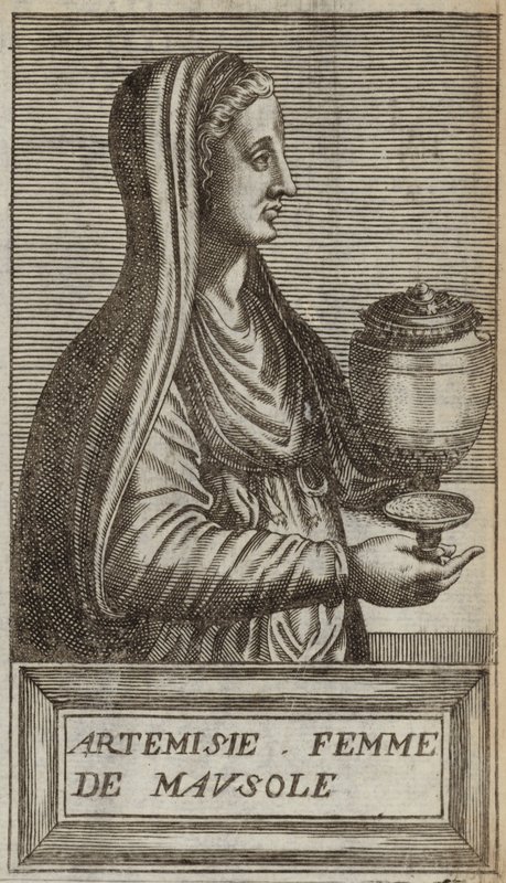 Artemisia II of Caria by Andre Thevet