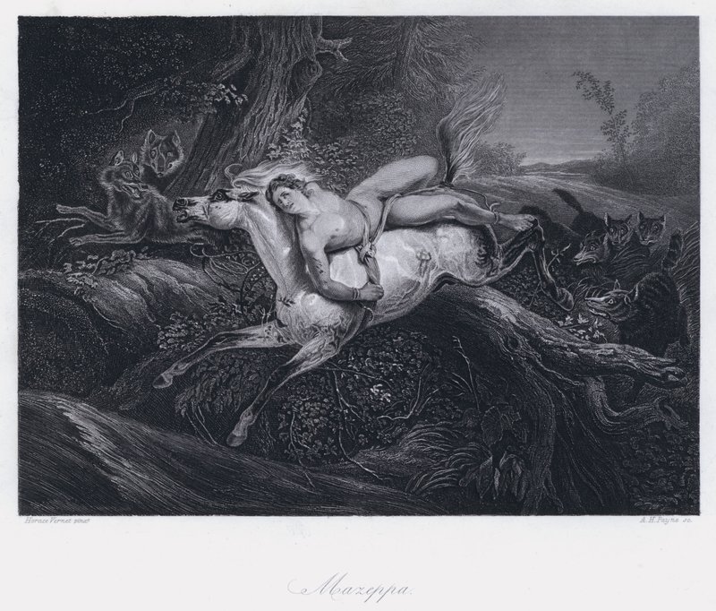 Mazeppa by Antoine Charles Horace Vernet
